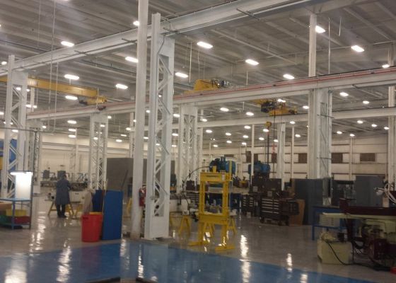Overhead Cranes at Excel Industries