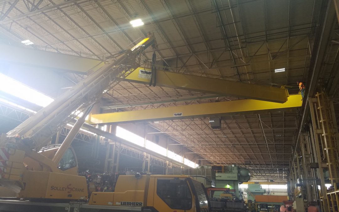 Updated Progress on Rebuild of 15 Ton Box Girder Crane