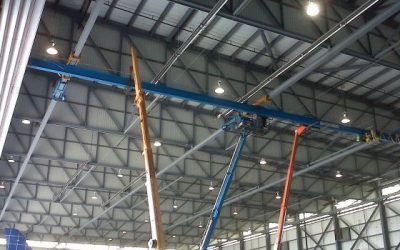 Excel Rebuilds Overhead Crane in the Air