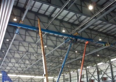 Excel Rebuilds Overhead Crane in the Air